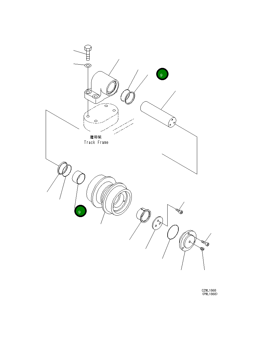 Кольцо уплотнительное (O-Ring) 21M-30-16180  Komatsu