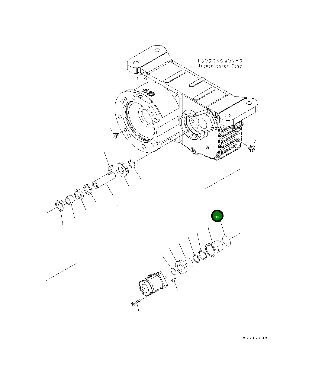 Кольцо уплотнительное (O-Ring) 20K-14-32310 Komatsu