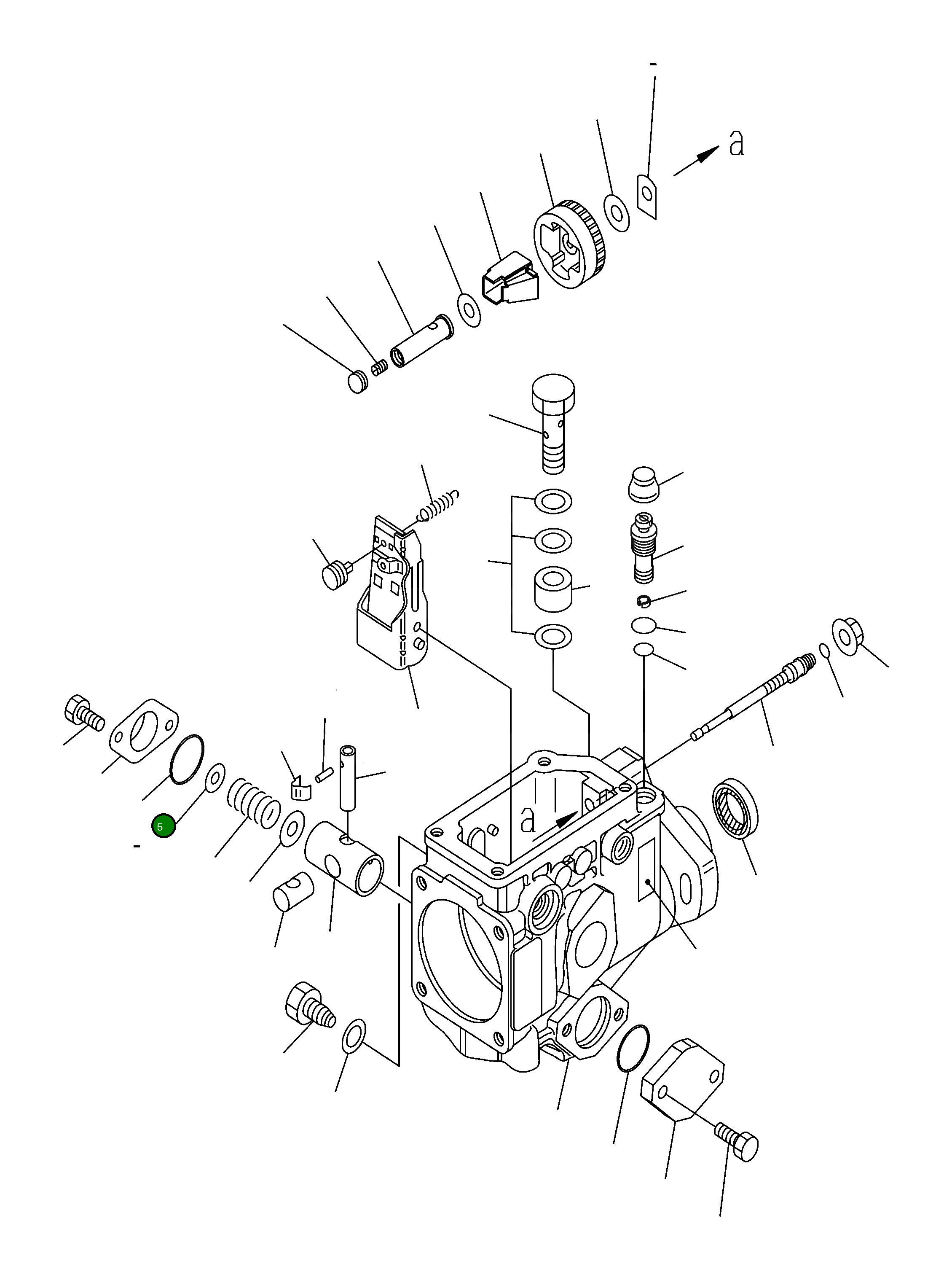 Кольцо уплотнительное (O-Ring) 146600-0800 Komatsu