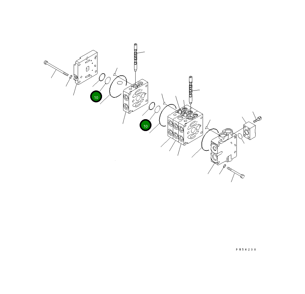 Кольцо уплотнительное (O-Ring) 723-11-19110 Komatsu