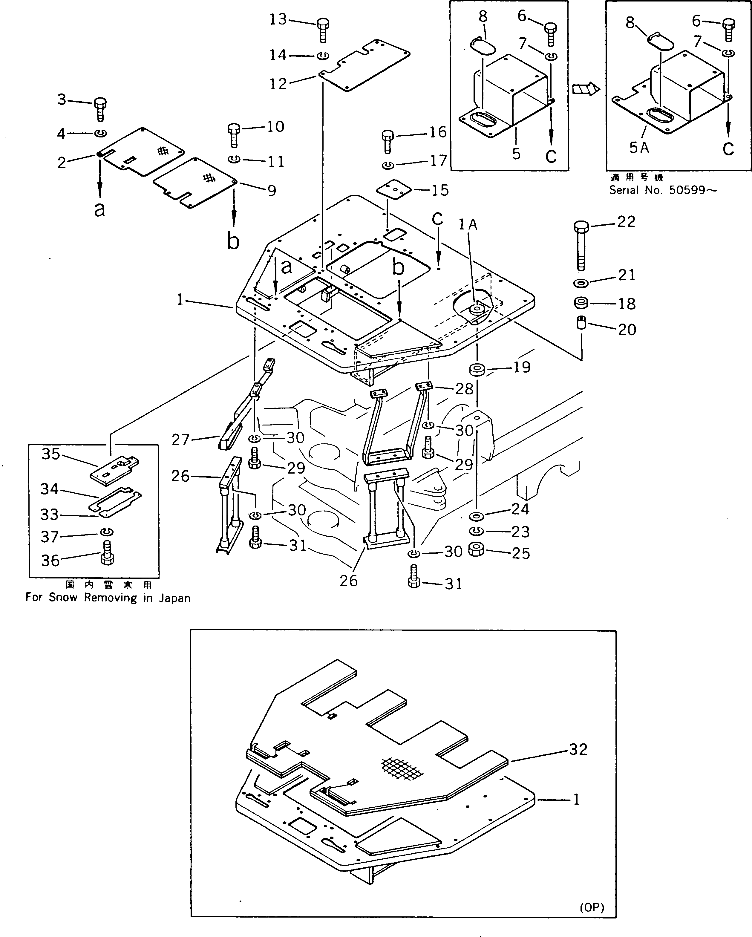 Болт 01010-51695  Komatsu