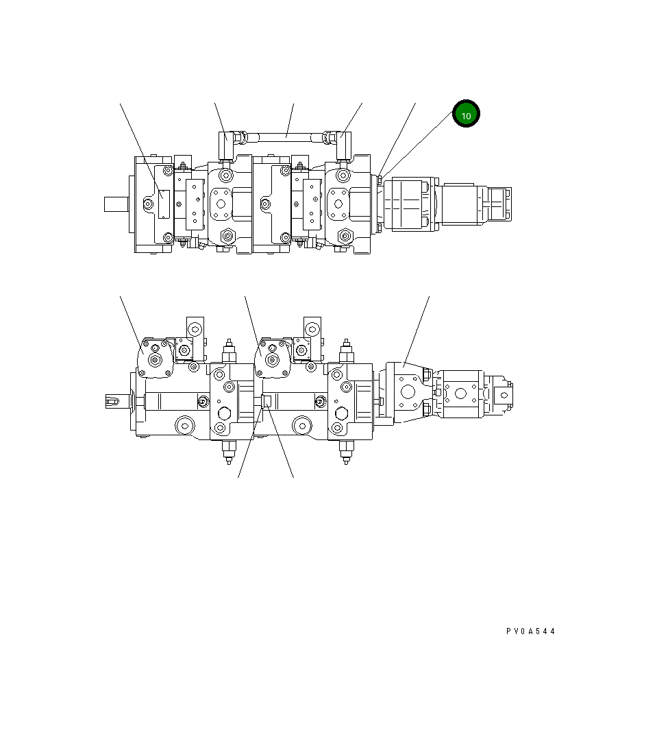 Болт UC1301971059  Komatsu