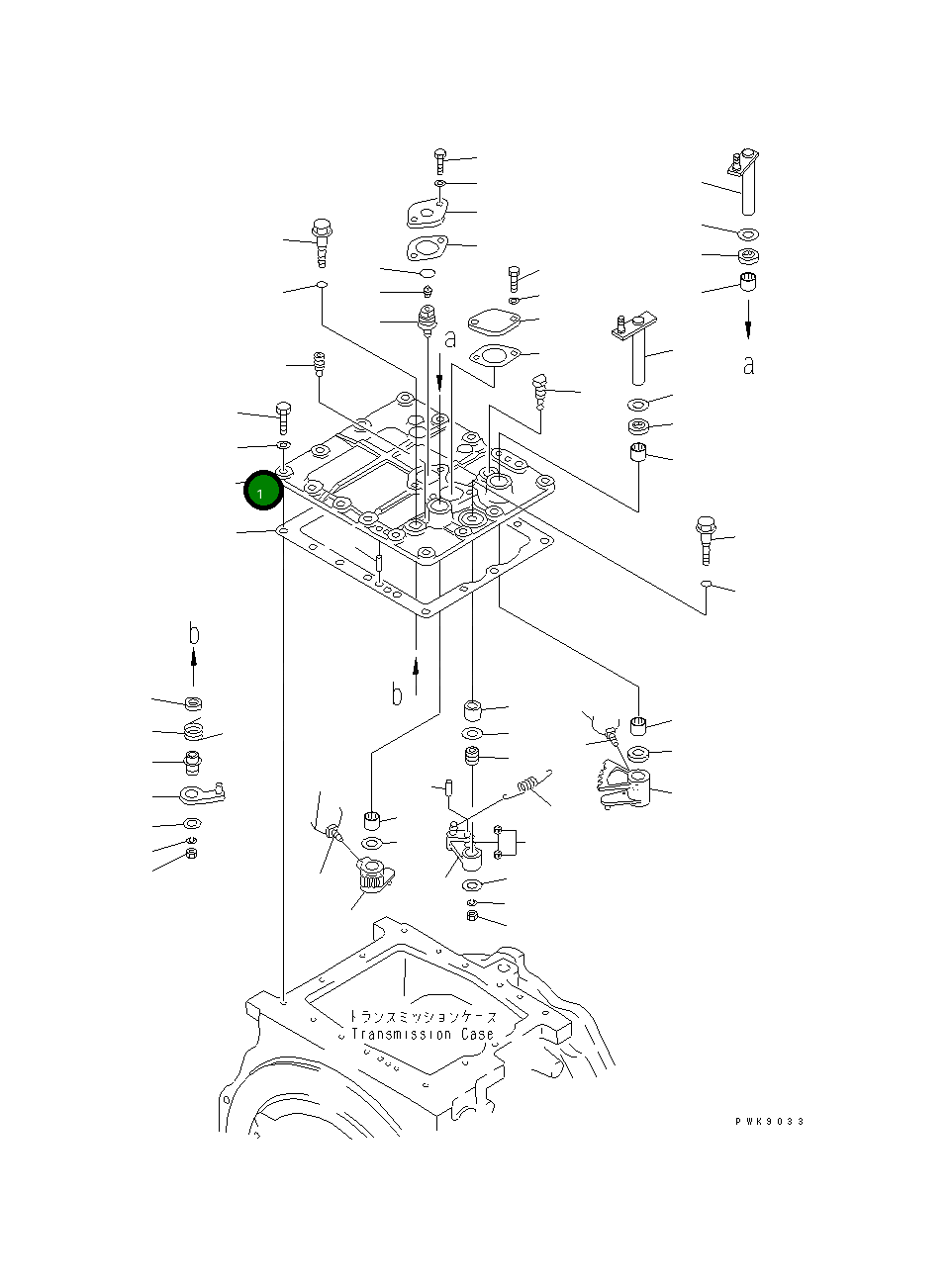Крышка 134-15-65810 Komatsu