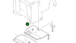 Крышка 154-979-5250 Komatsu
