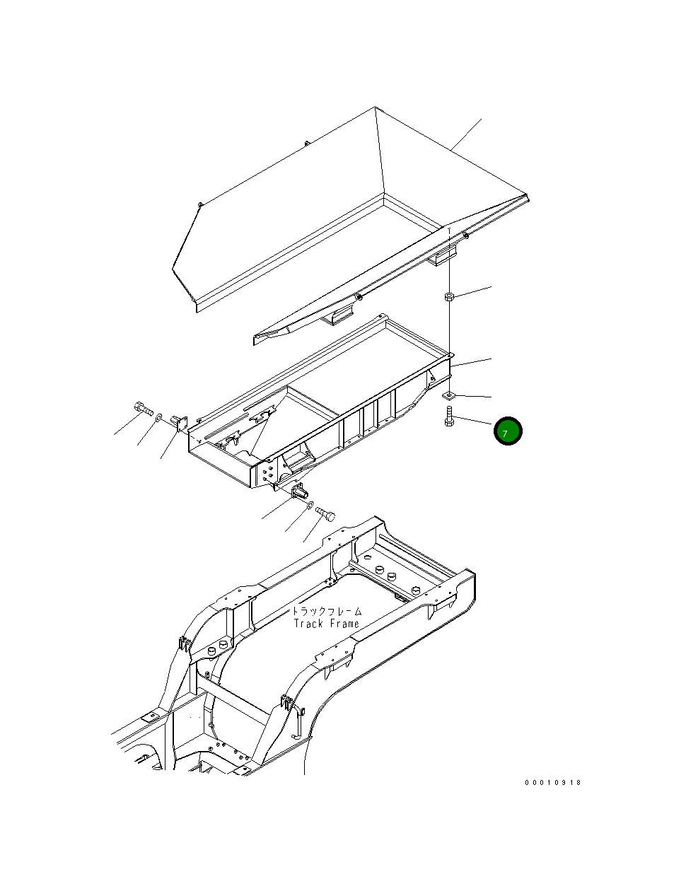 Болт 01011-82020 Komatsu