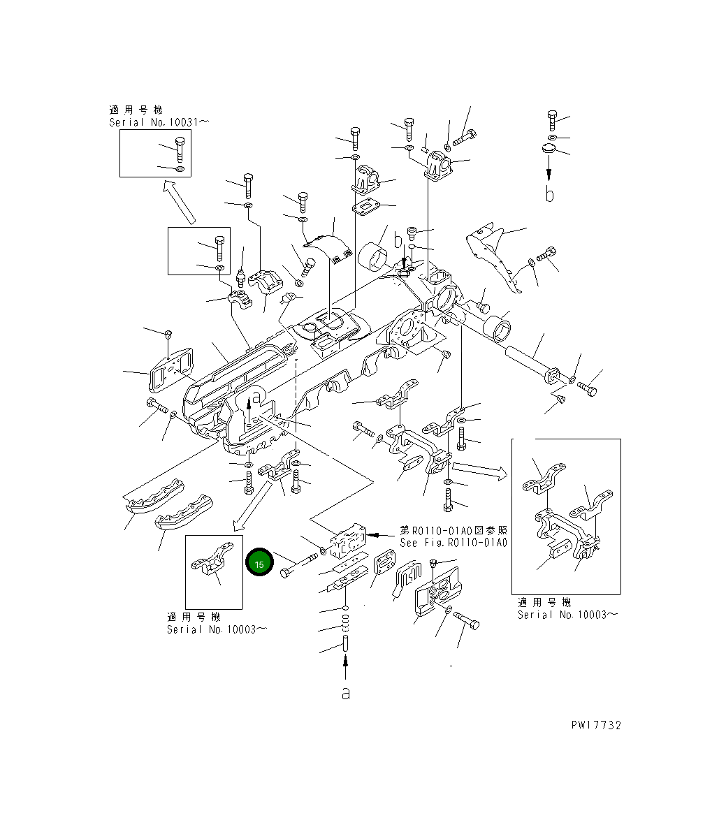 Болт 19M-09-11440 Komatsu