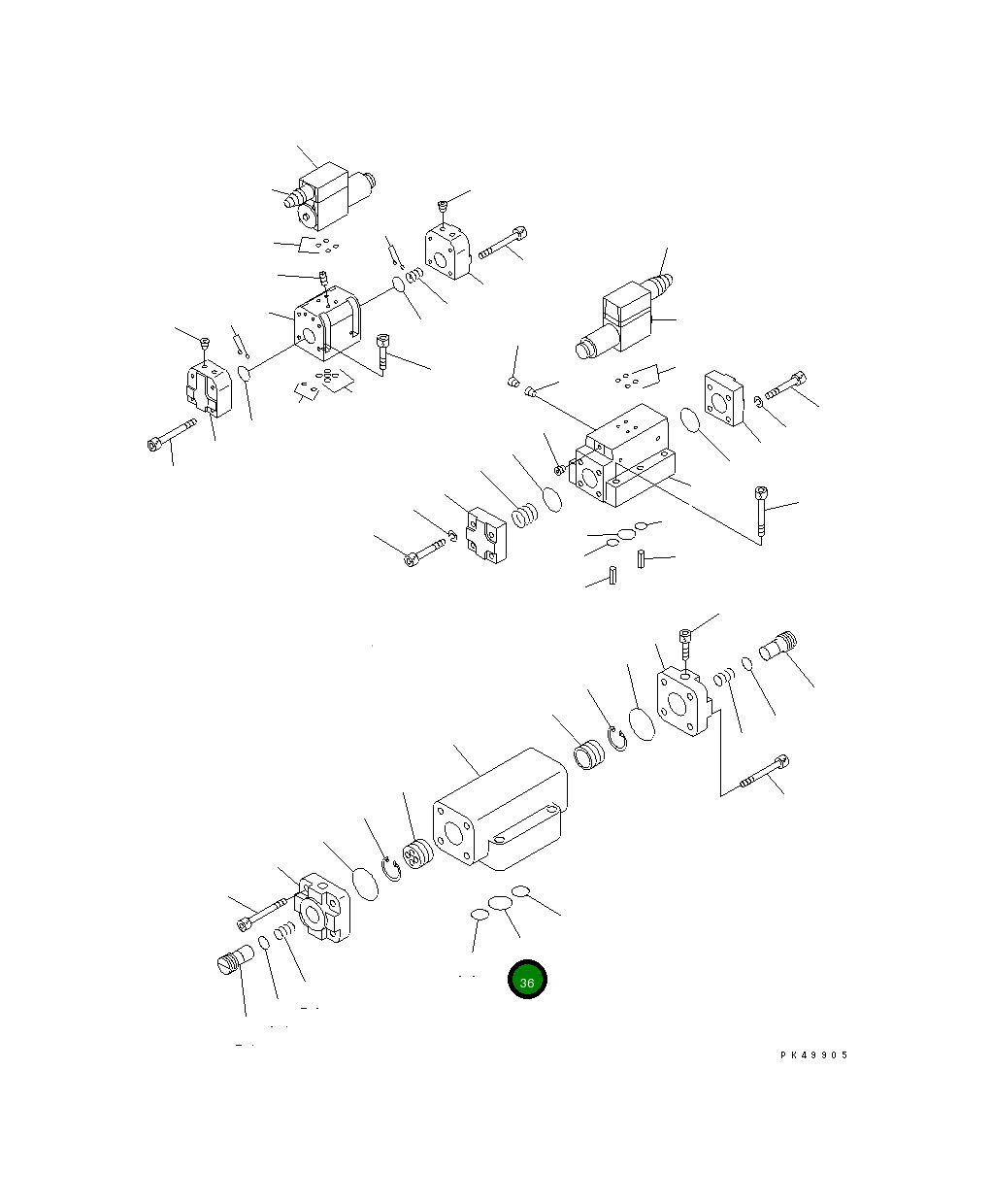 Кольцо уплотнительное (O-Ring) 41D-62-23480 Komatsu