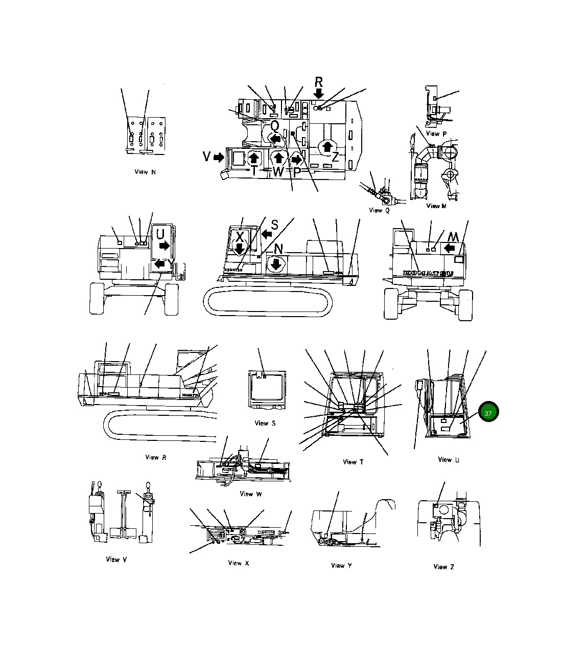 Крышка 209-54-51422 Komatsu