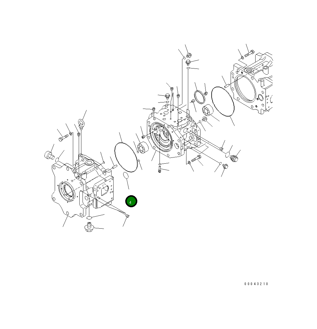 Кольцо уплотнительное (O-Ring) 708-2K-11190 Komatsu