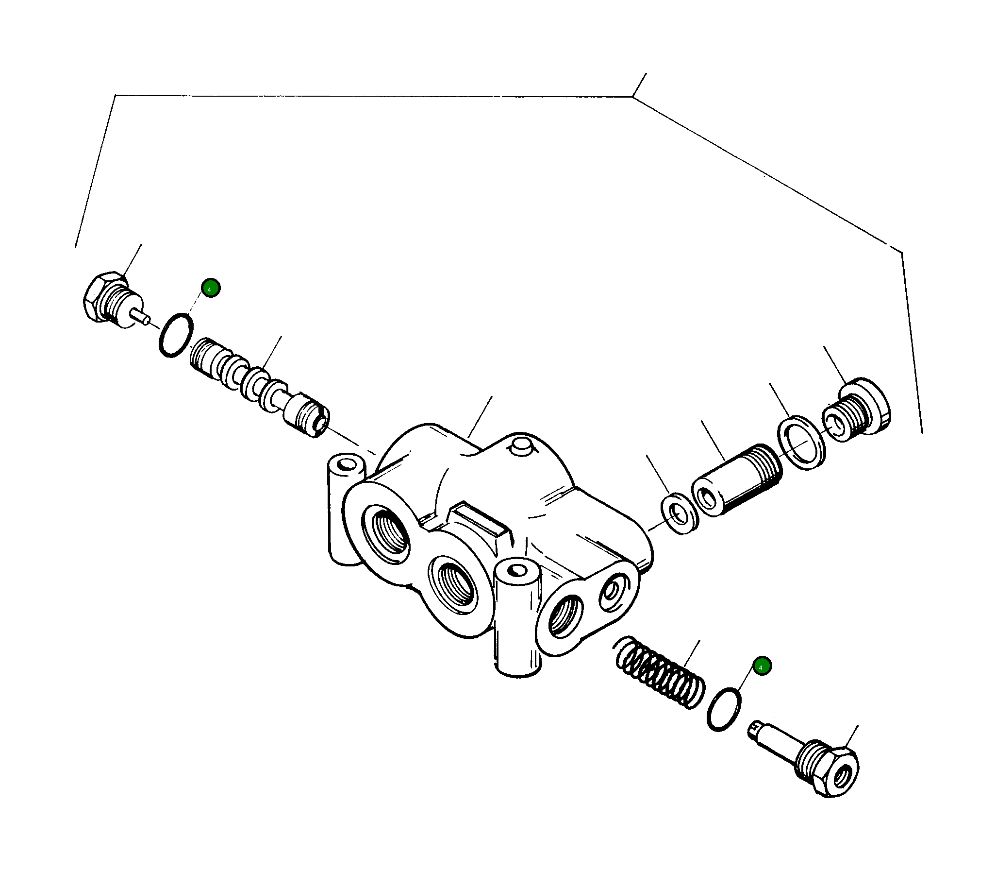 Кольцо уплотнительное (O-Ring) 3228387M1  Komatsu