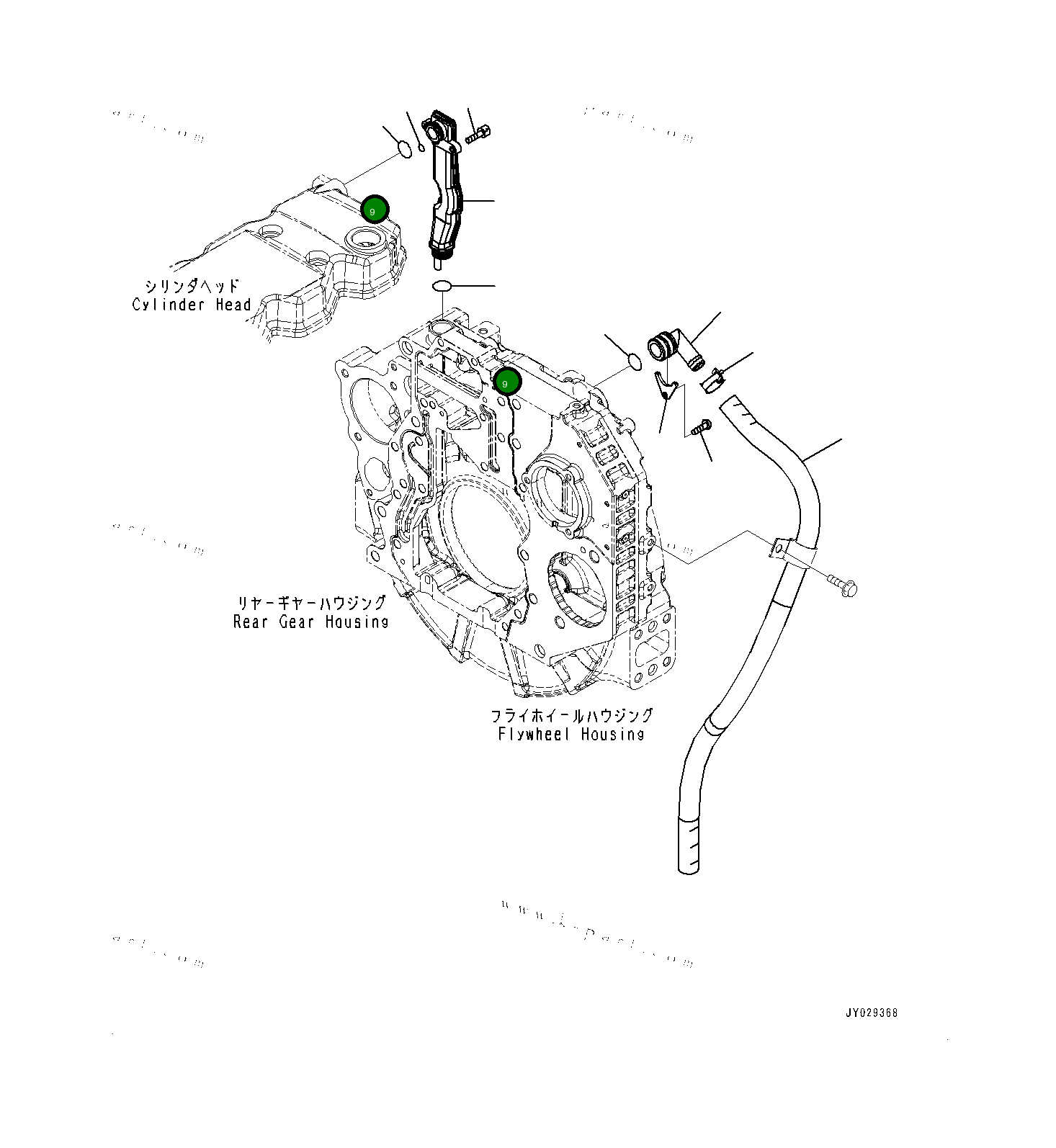 Кольцо уплотнительное (O-Ring) 6754216240 Komatsu