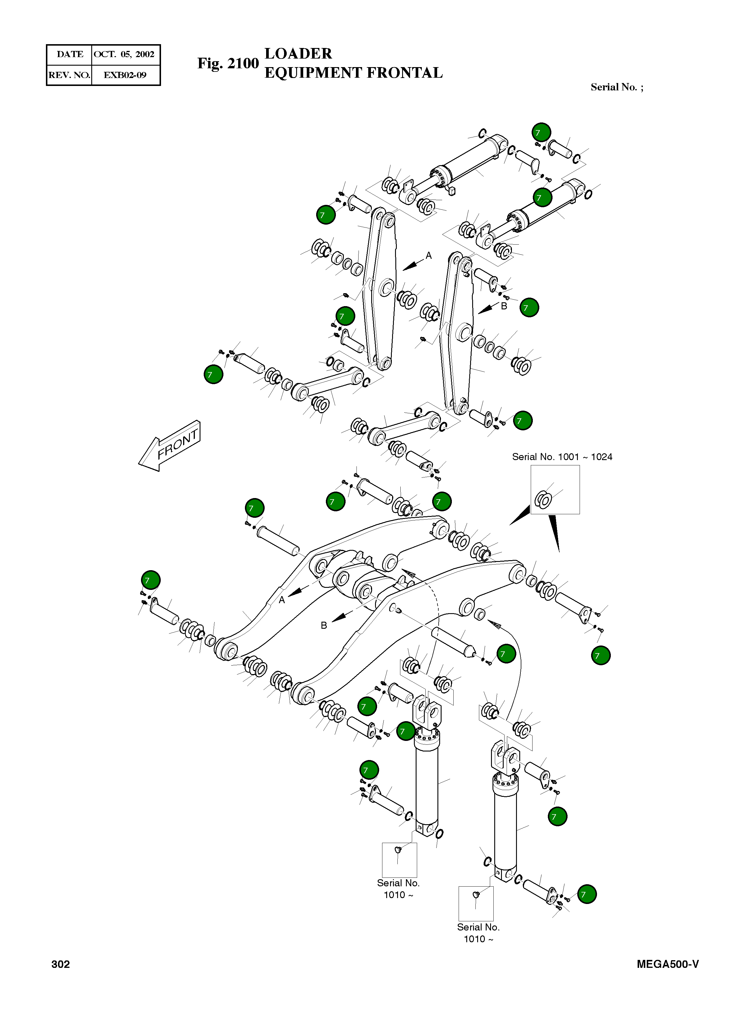 Болт S0721253  Komatsu