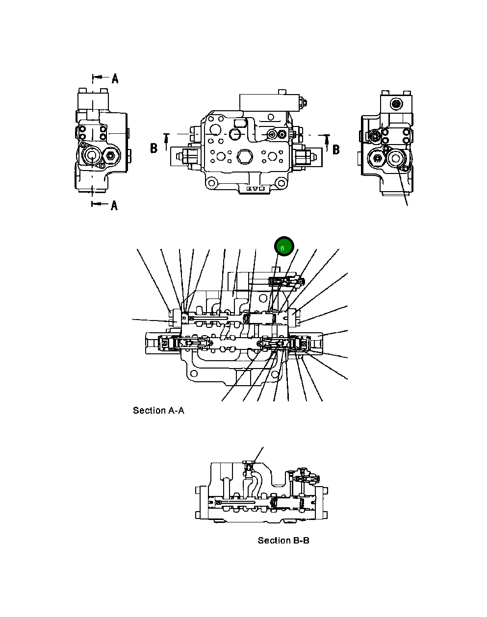 Кольцо уплотнительное (O-Ring) KB95111-03000 Komatsu