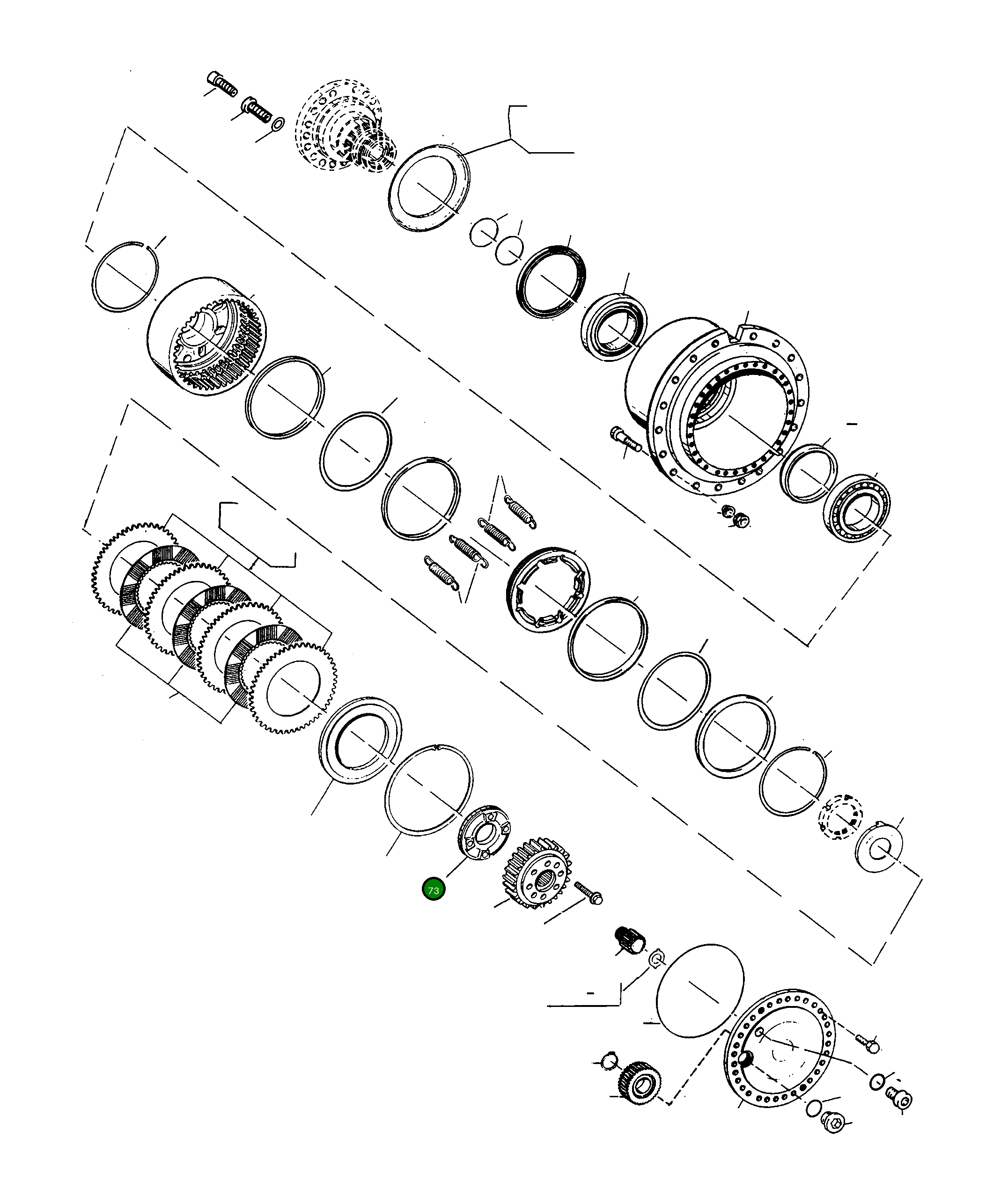 Кольцо 4914868M1  Komatsu