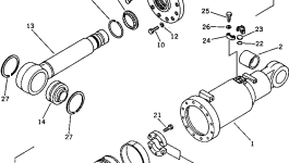 Втулка 707-76-90030 Komatsu