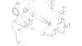 Болт 207-01-68140 Komatsu