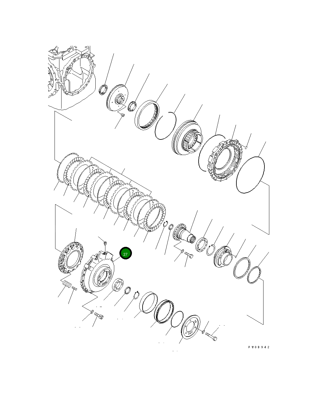 Крышка 14Y-22-25120  Komatsu