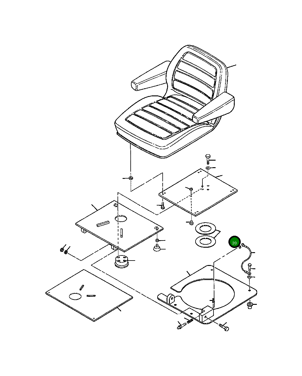 Кольцо 120 835 Komatsu