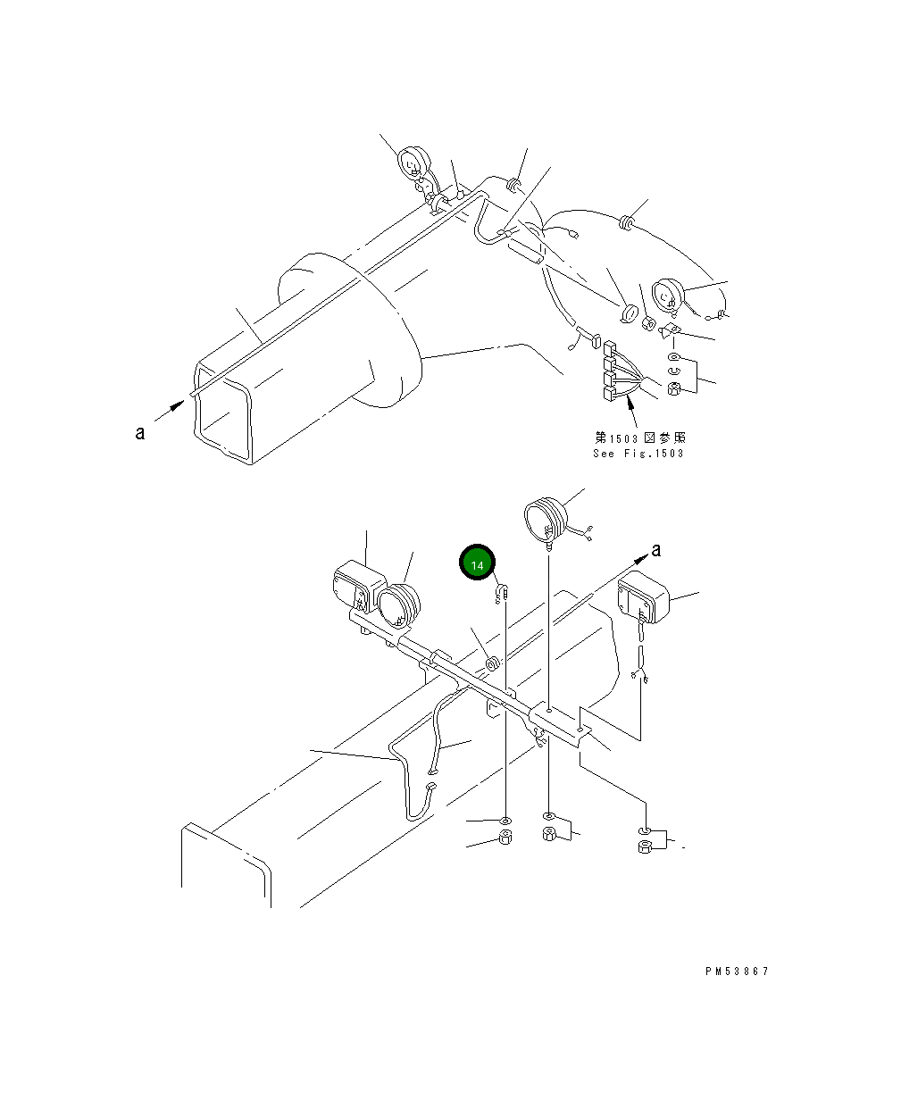 Болт 234-06-31290 Komatsu