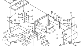 Крышка 203-54-52124 Komatsu