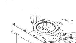 Гайка 01580-01816 Komatsu