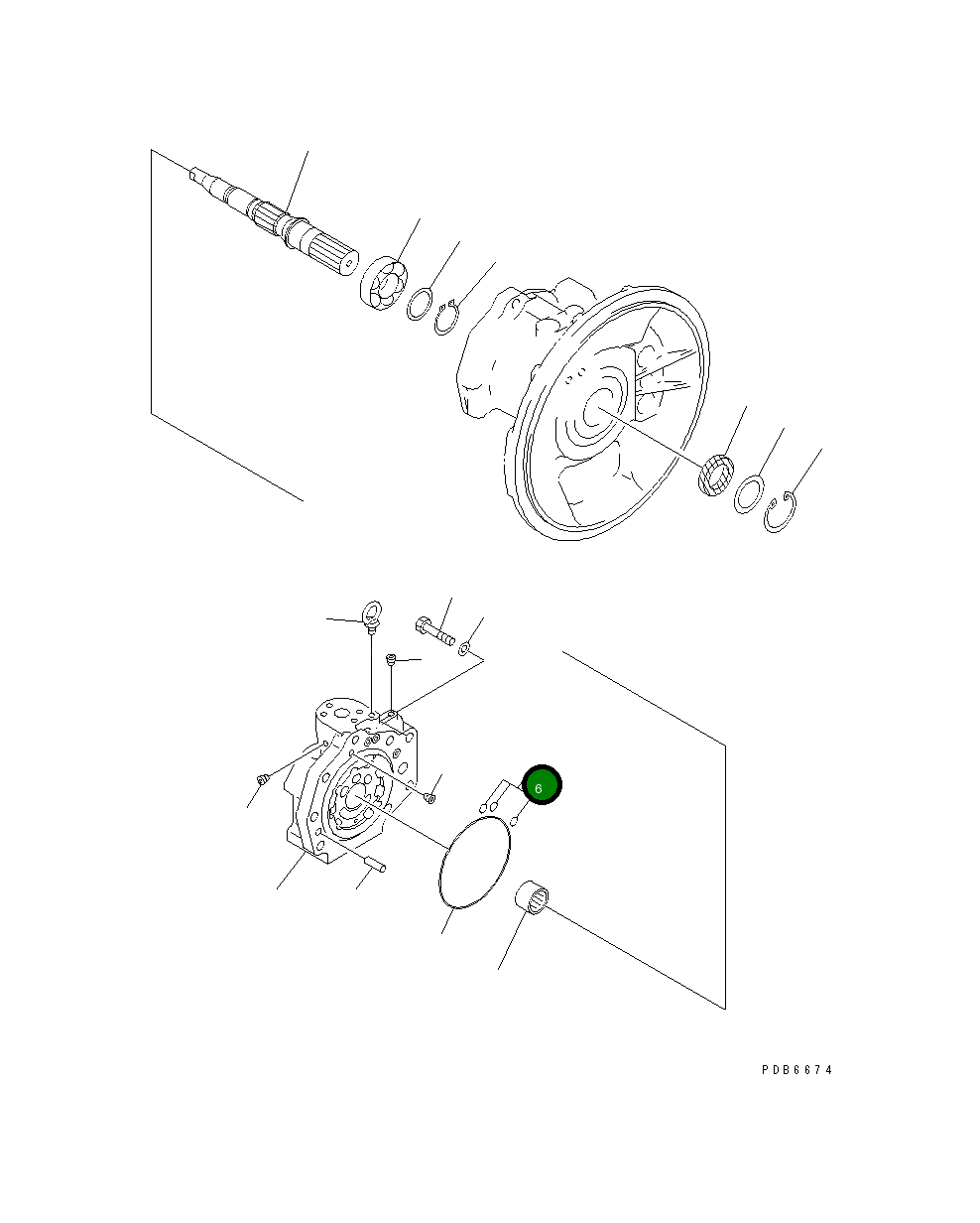 Кольцо уплотнительное (O-Ring) 708-2L-21910 Komatsu