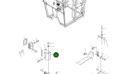 Крышка 23A-952-1781 Komatsu