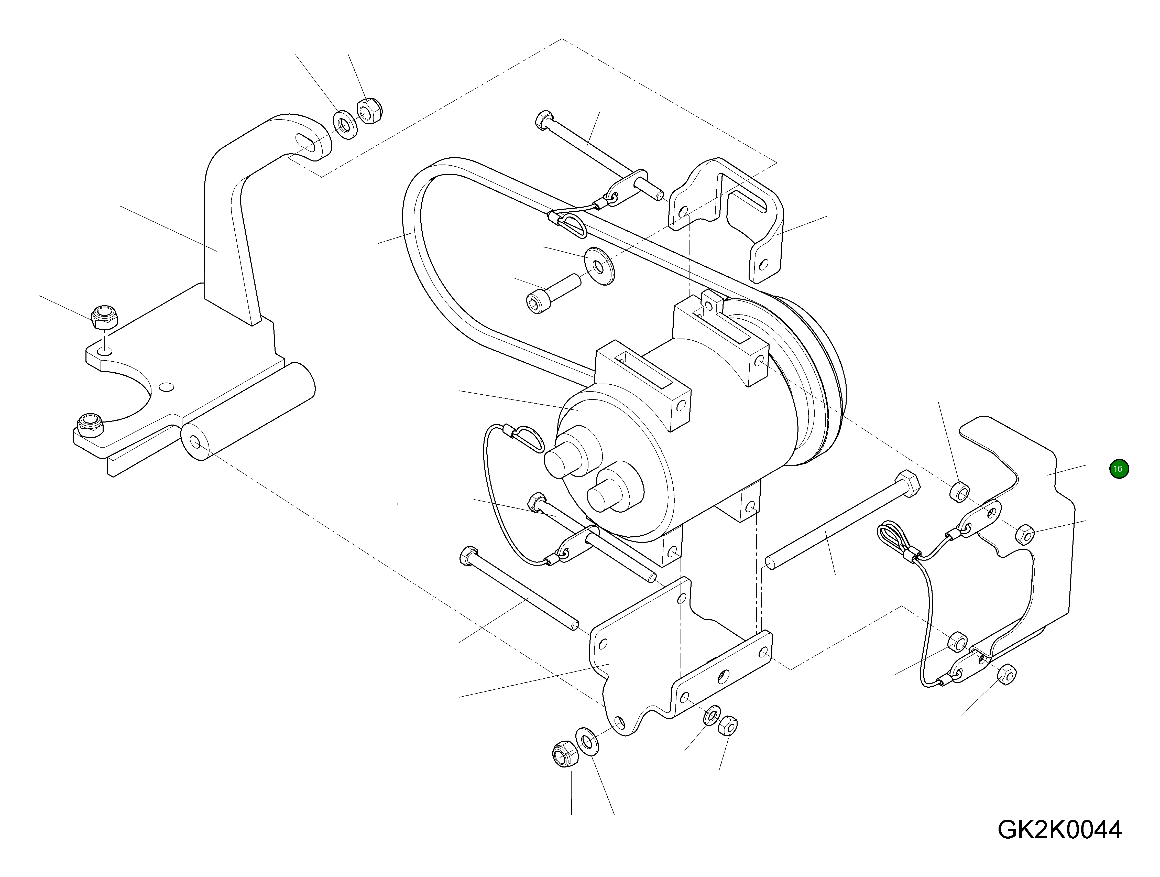 Крышка 42W-07-31120 Komatsu
