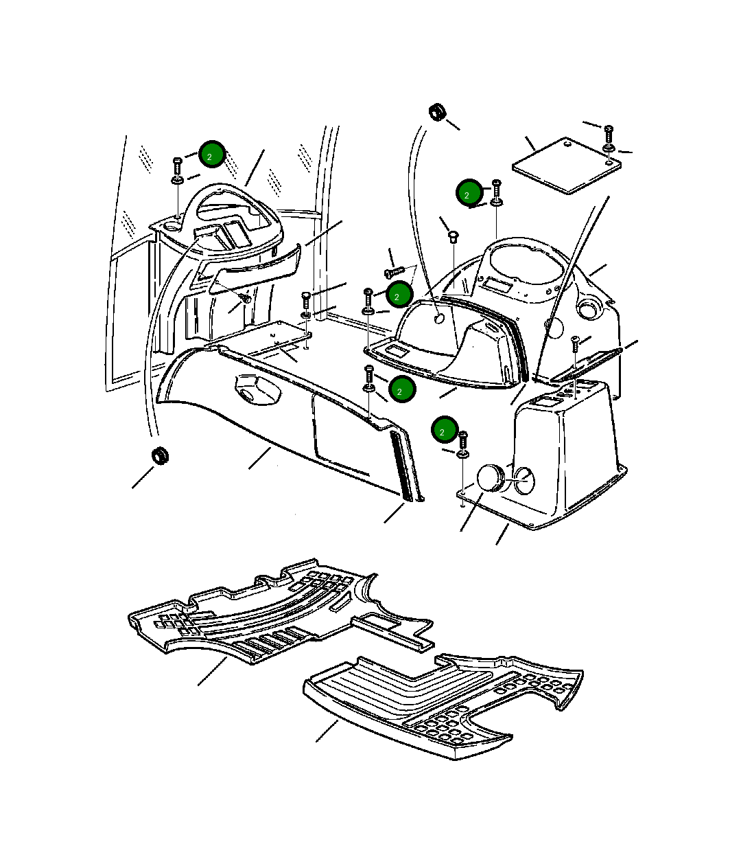 Болт 801250261 Komatsu