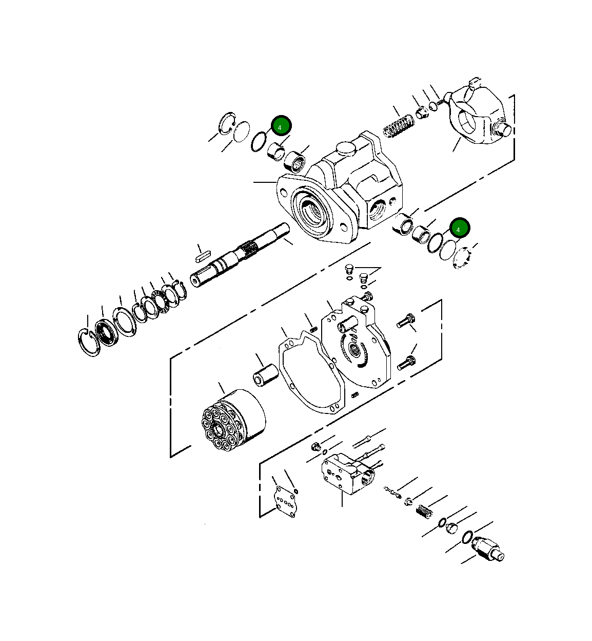 Кольцо уплотнительное (O-Ring) 22 277 R1 Komatsu