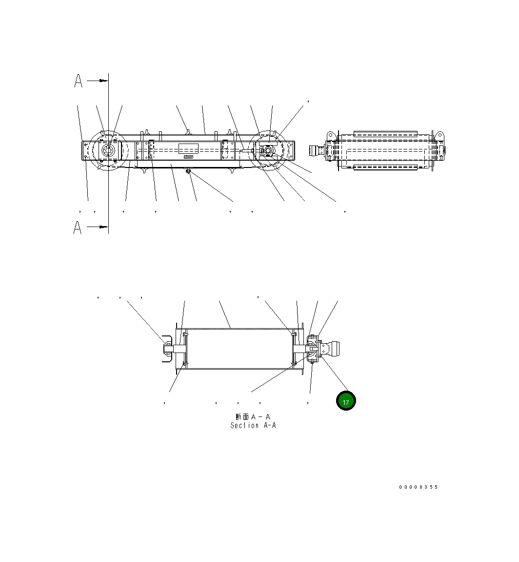 Болт MFK0000161 Komatsu