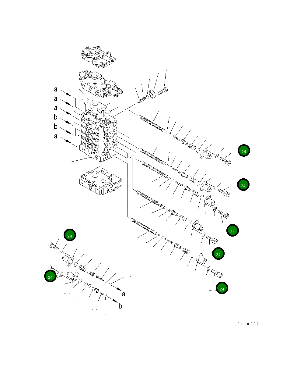 Болт 01252-60622 Komatsu