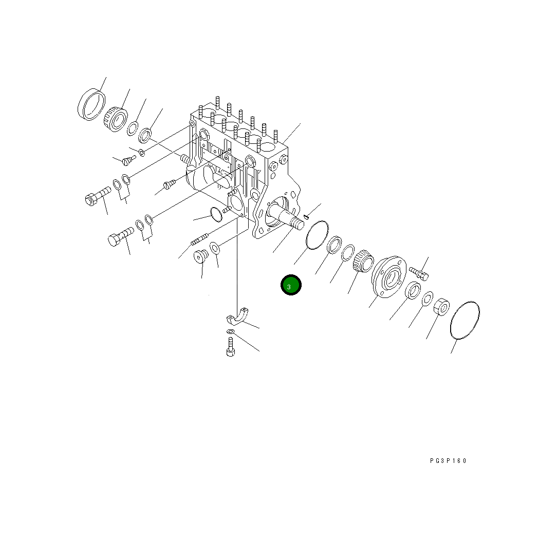 Кольцо уплотнительное (O-Ring) ND090206-0070 Komatsu