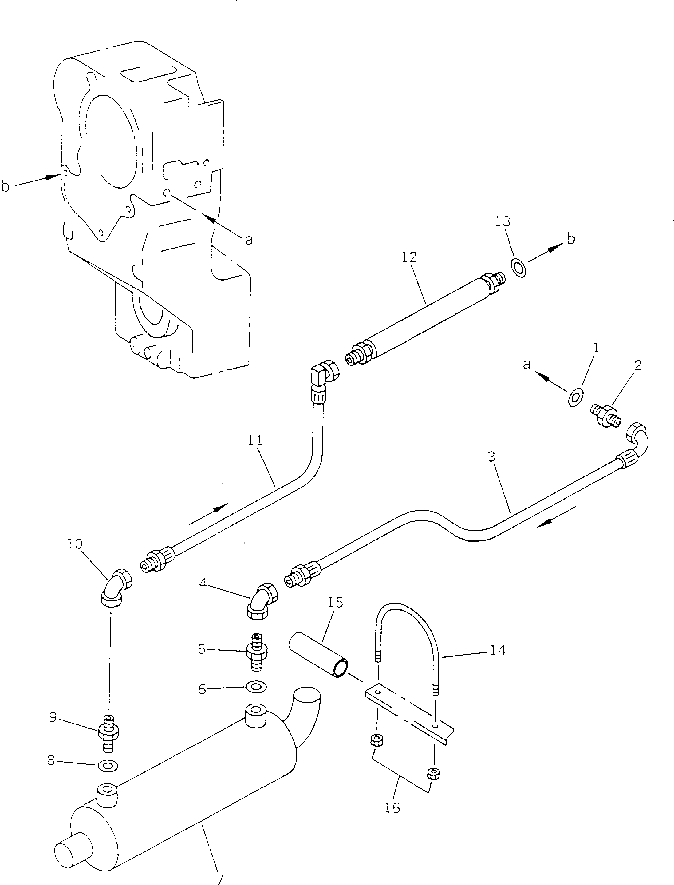Кольцо уплотнительное (O-Ring) BW055655  Komatsu