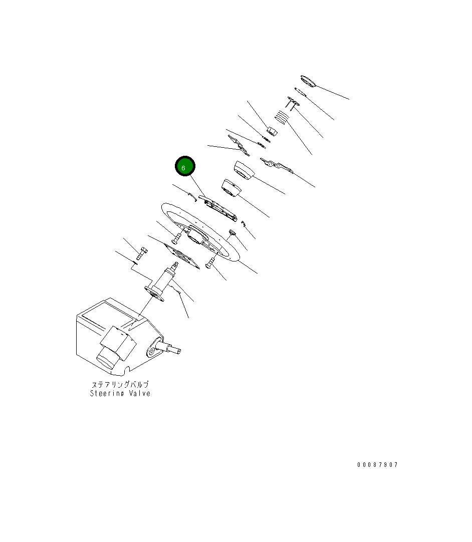 Крышка 421-40-42370  Komatsu