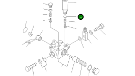 Кольцо уплотнительное (O-Ring) DK139716-0000 Komatsu