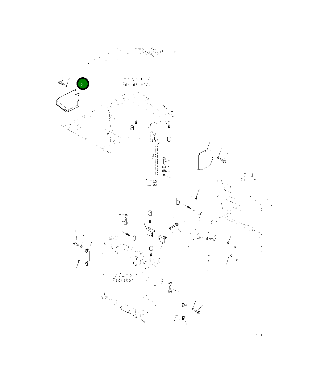 Крышка 419-54-51890 Komatsu