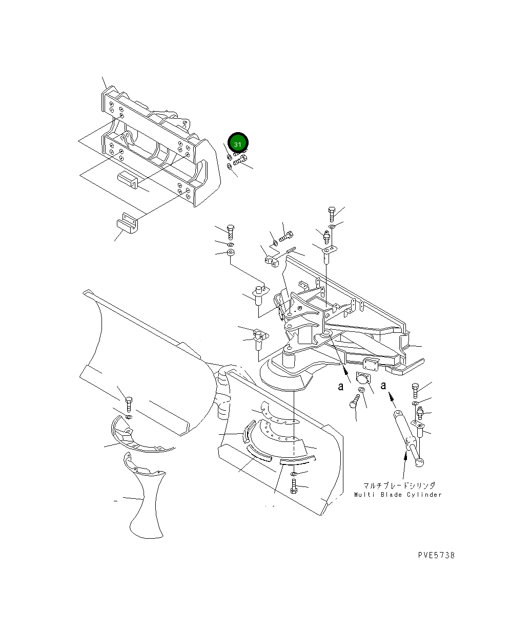 Болт 01011-62080 Komatsu