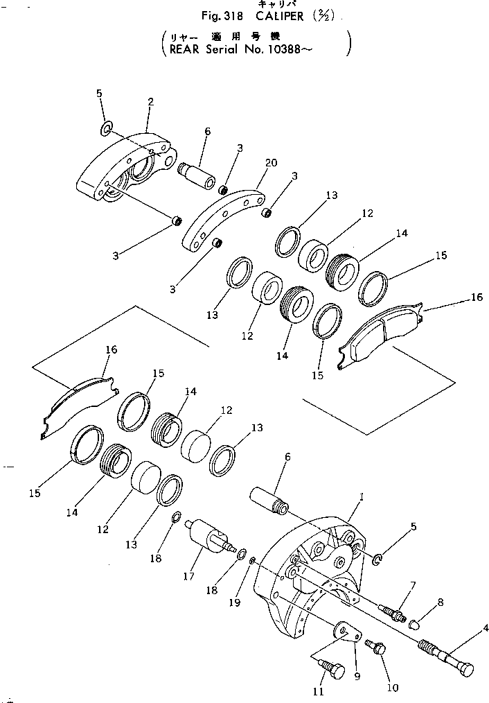 Кольцо 385-10393111  Komatsu