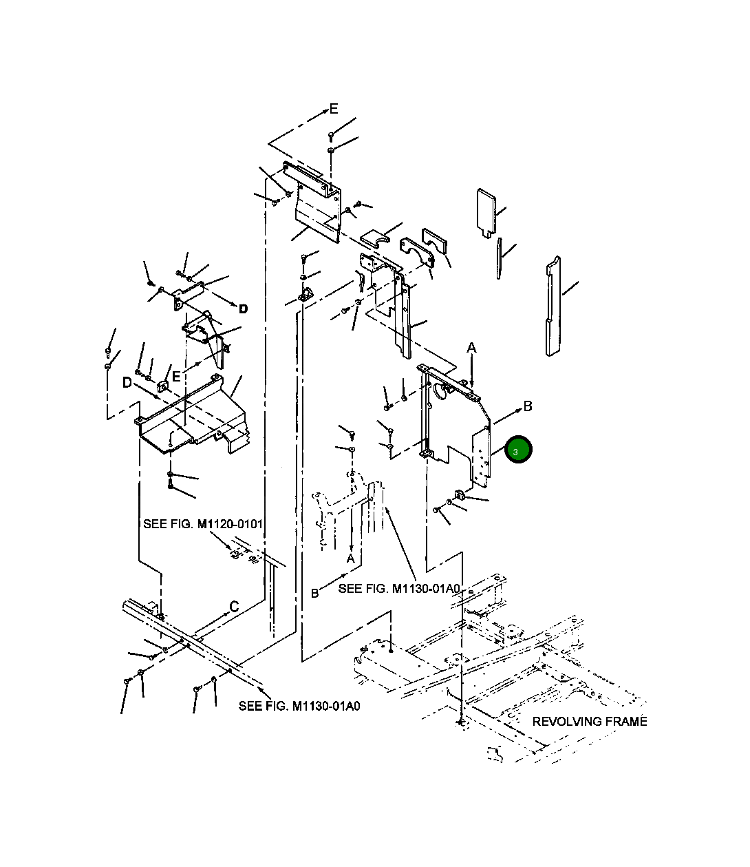 Крышка 20Y-54-25342  Komatsu