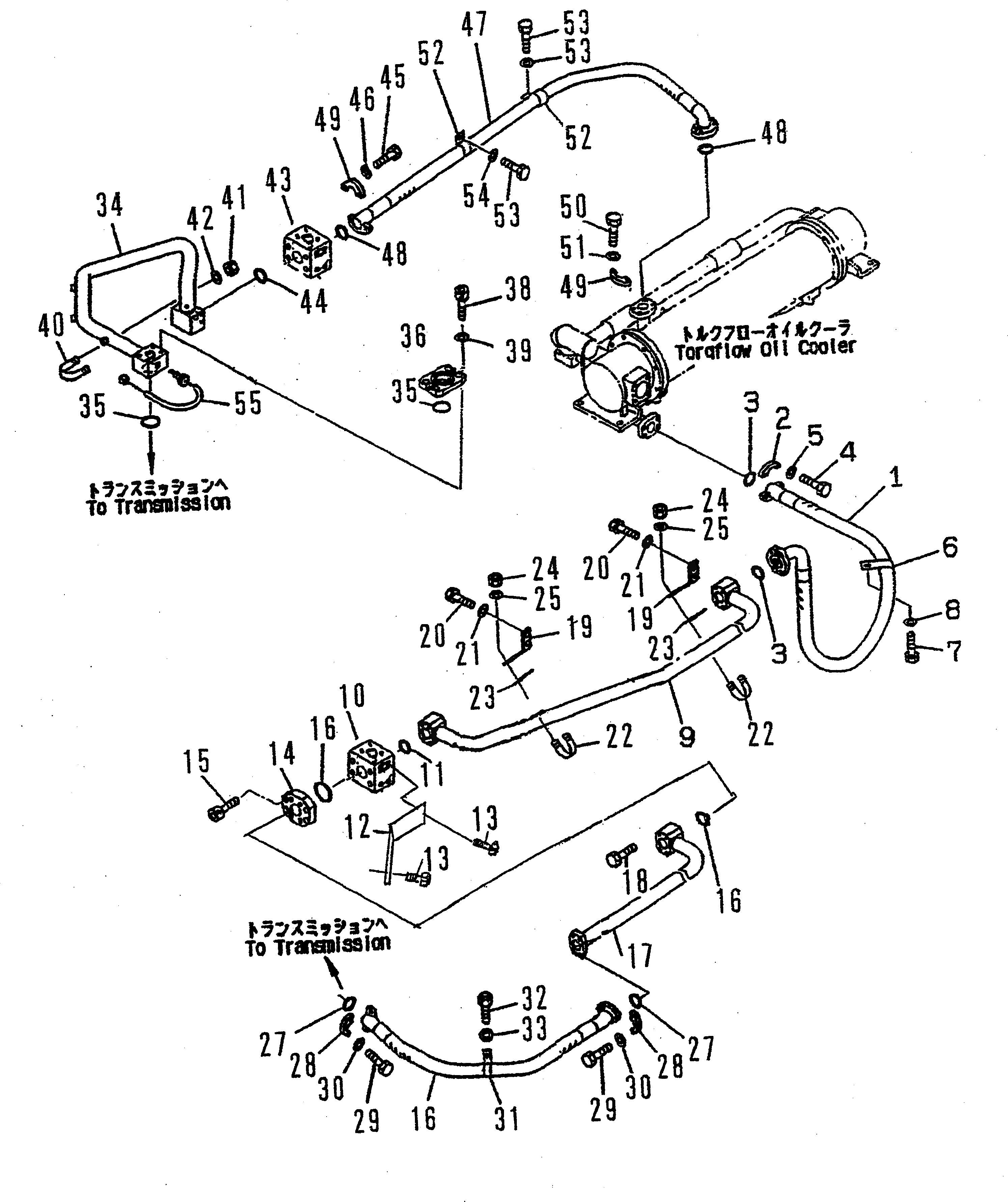 Болт 582-61-16850  Komatsu