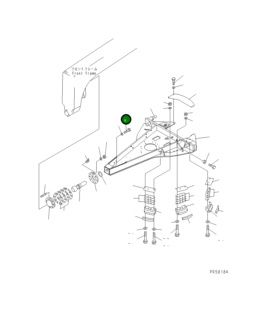 Болт 01437-12075 Komatsu