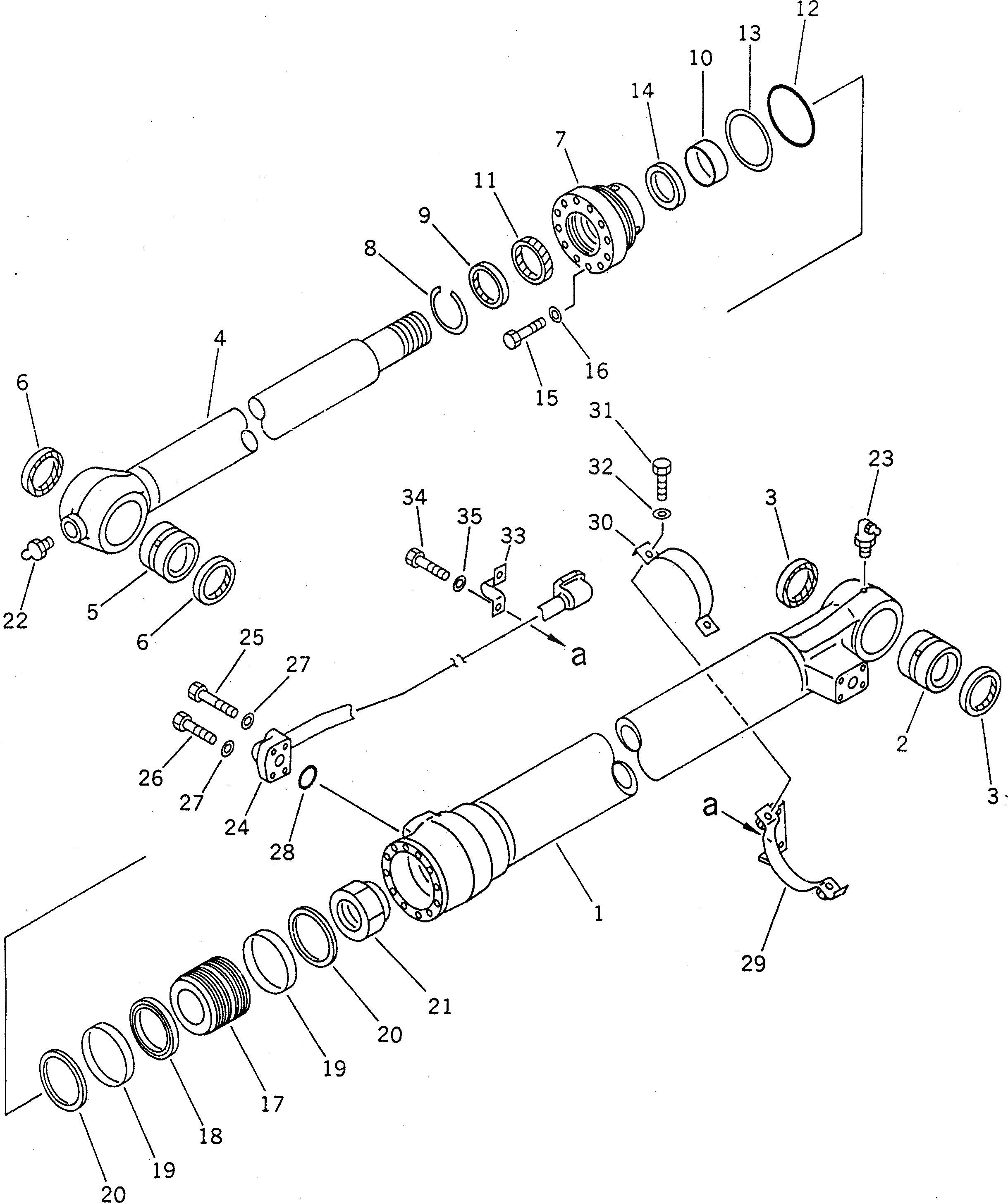 Кольцо 707-44-11920  Komatsu