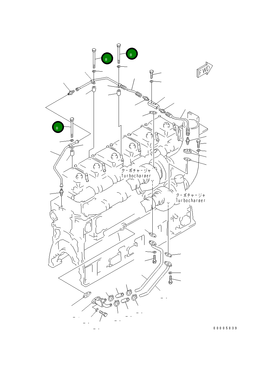 Болт 01011-31025 Komatsu