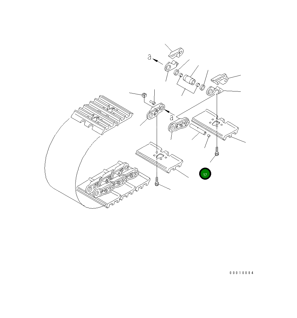 Болт 11Y-32-11210 Komatsu