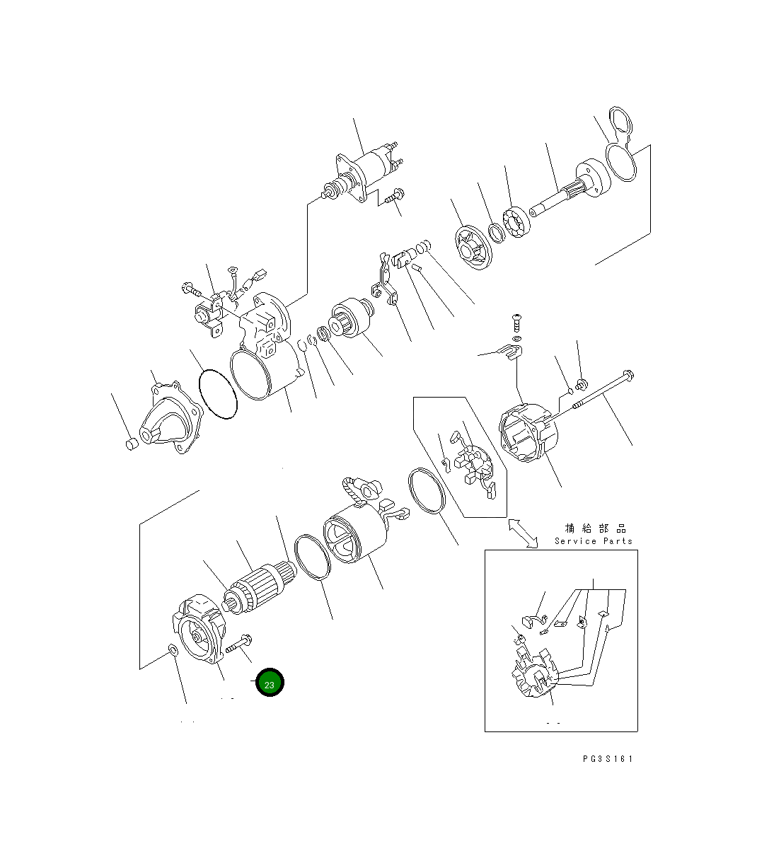Болт SD5010-31710X0 Komatsu