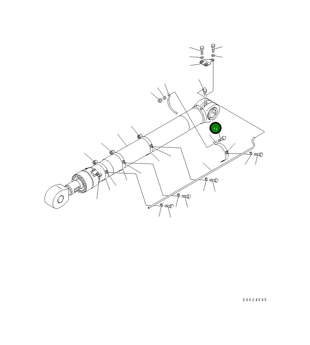 Болт DM30781099  Komatsu