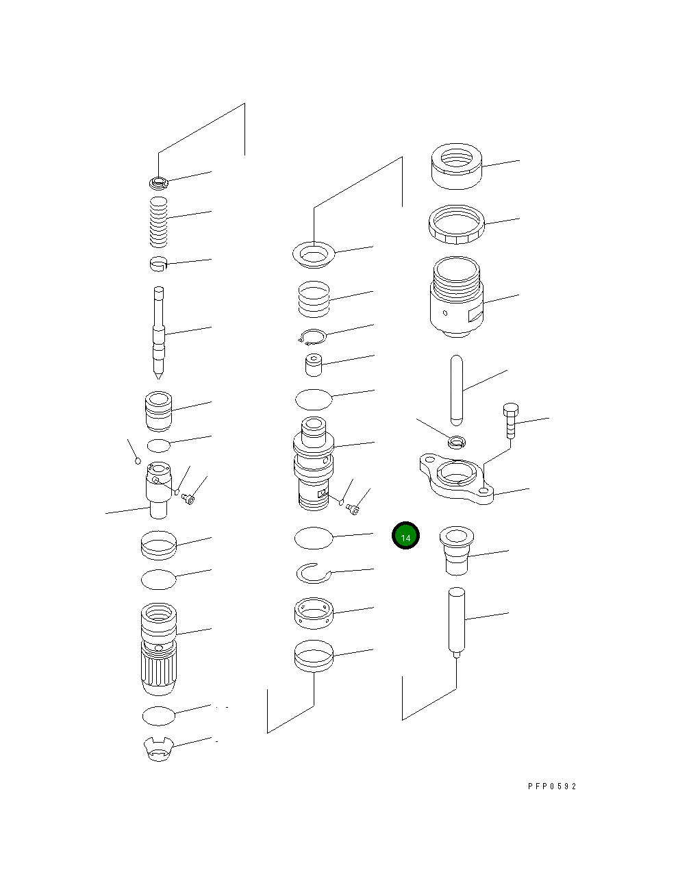 Кольцо уплотнительное (O-Ring) CU3076094 Komatsu