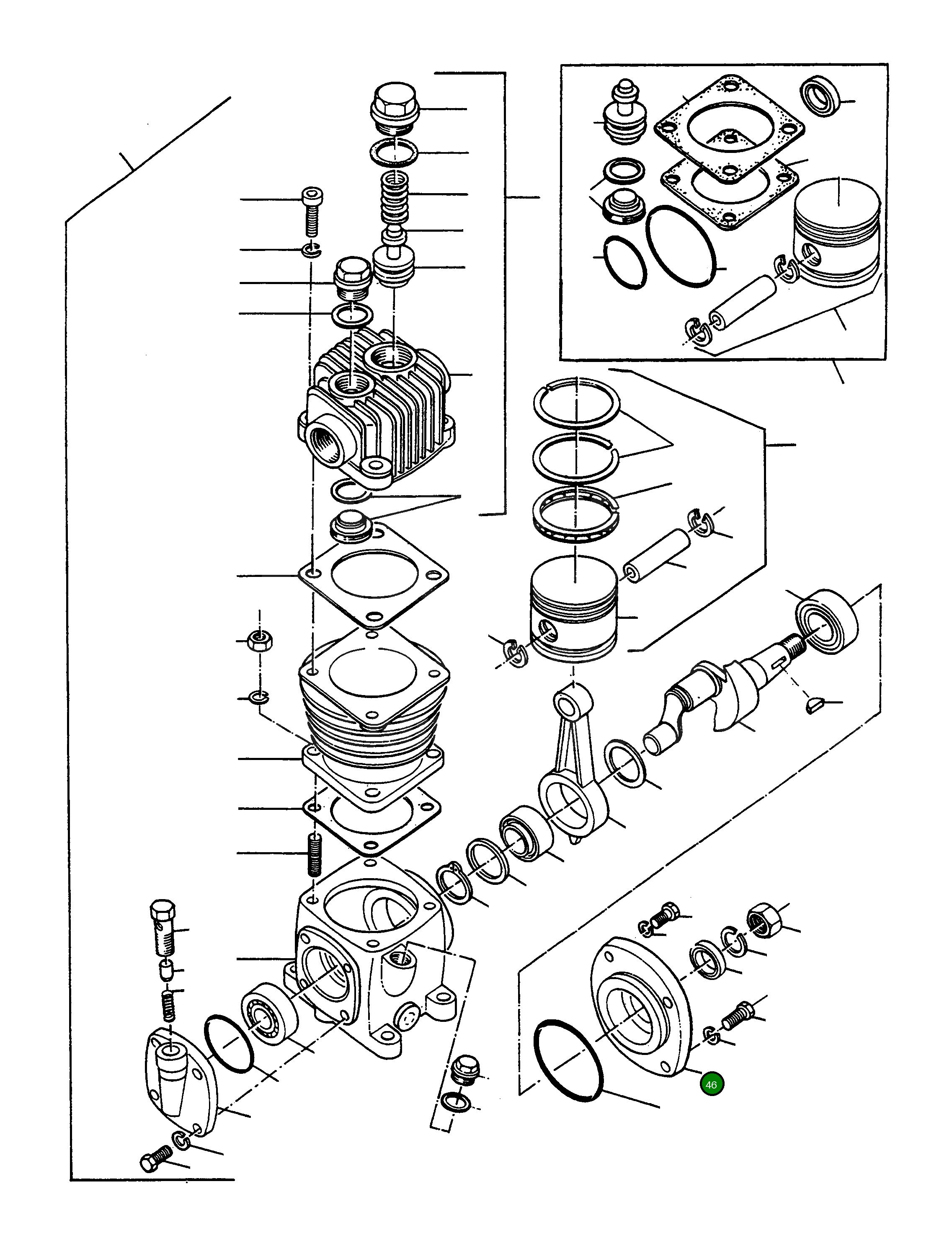 Крышка 2964984M1  Komatsu