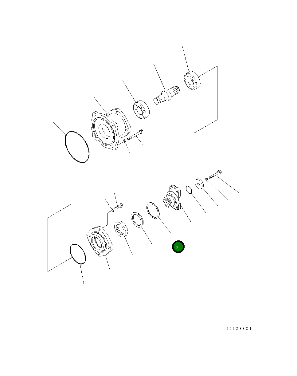 Кольцо 11Y-960-1170 Komatsu